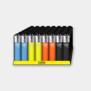 Clipper Soft Touch Aansteker – 4 kleuren