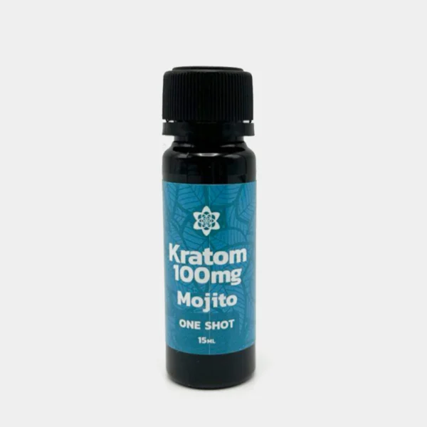 Kratom Shots 100 mg – Cafeïne – Mojito – 15ml