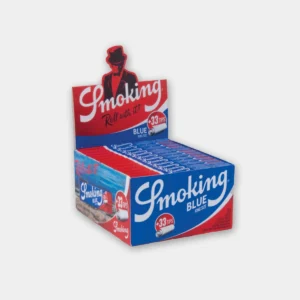 smoking-blue-ks-tips-box Smoking Blue Kingsize Vloei + Tips – 24 packs