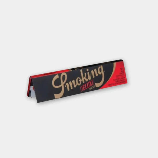 smoking-deluxe-blck-ks-1pack Smoking Deluxe Black Kingsize Vloei – 1 pack