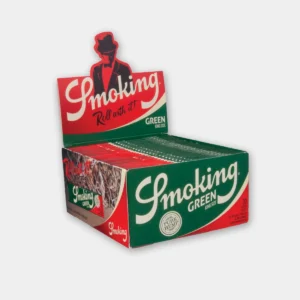 smoking-green-ks-box Smoking Green Kingsize Vloei – 50 packs
